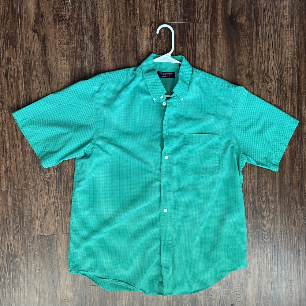 Mens Boxy Short Sleeve Button Down